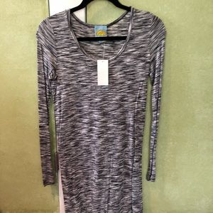 C&C California Long Sleeve Light Sweater Dress